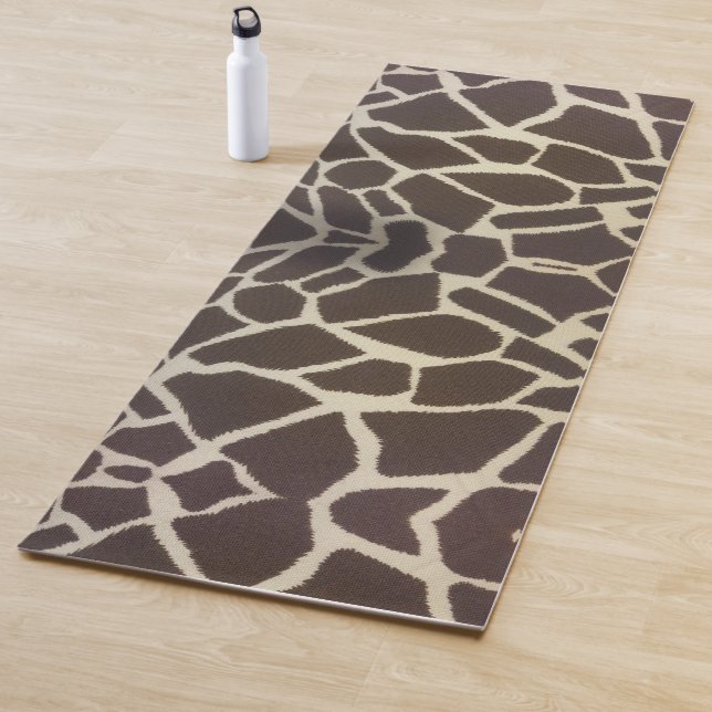 Giraffe  pattern yoga mat (In Situ)