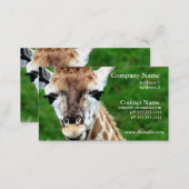 Giraffe Photo Business Card (Front/Back)