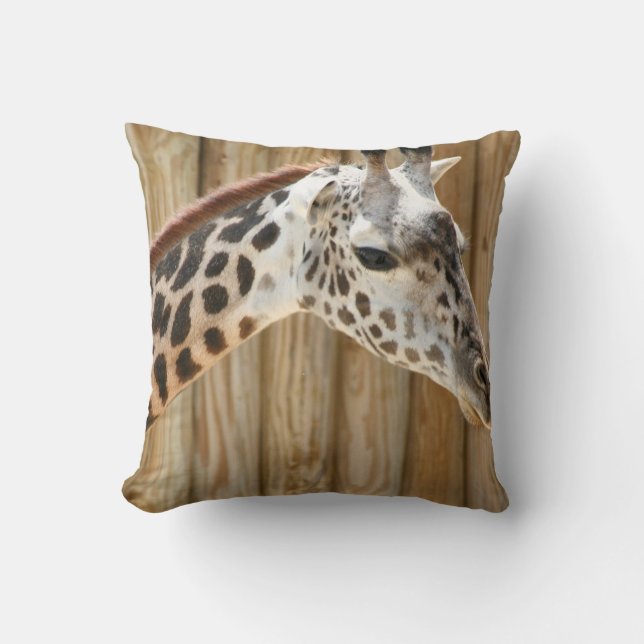 Giraffe Photo Pillow (Front)