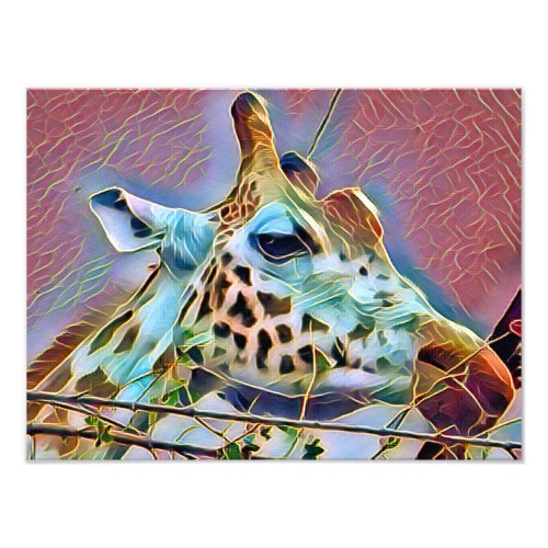 GIRAFFE PHOTO PRINT