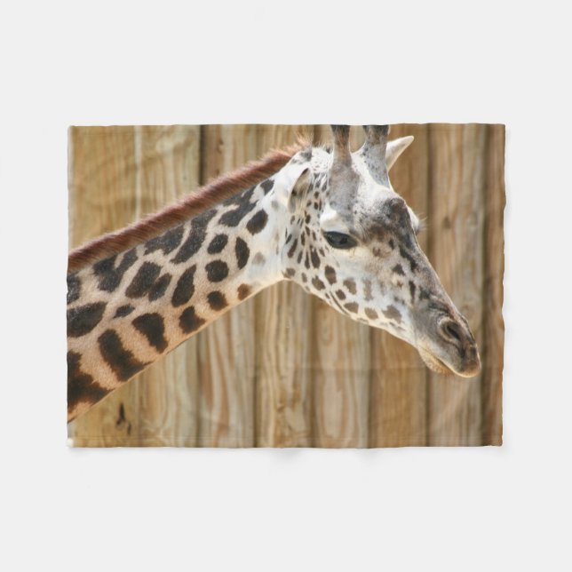 Giraffe Picture Blanket (Front (Horizontal))