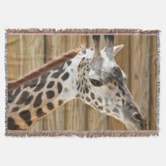 Giraffe Picture Throw Blanket