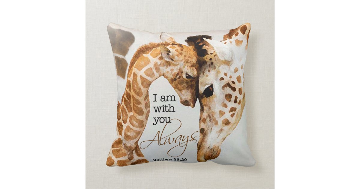 Giraffe pillow | Zazzle.com