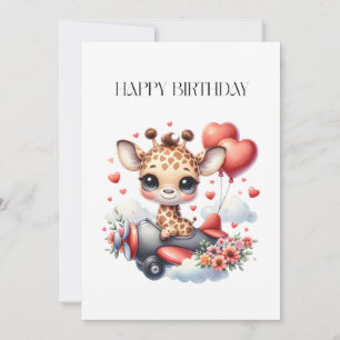 Giraffe Pilot Birthday