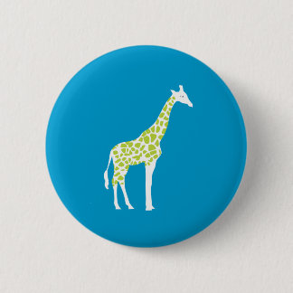 giraffe pinback button