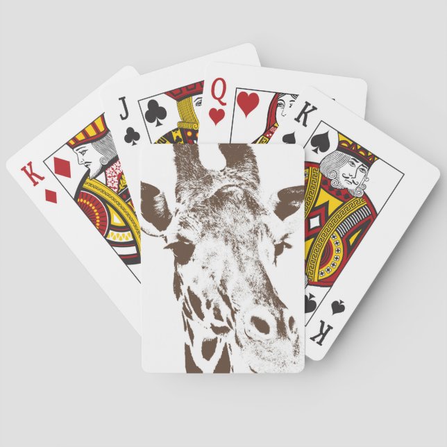Giraffe Poker Cards (Back)