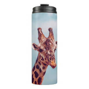GIRAFFE PORTRAIT THERMAL TUMBLER