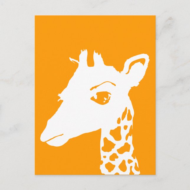 giraffe postcard (Front)