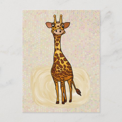 Giraffe Postcard