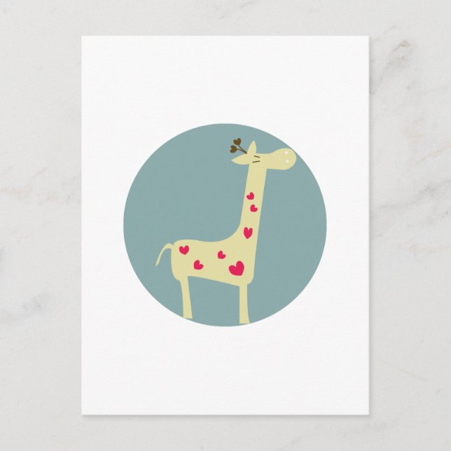 Giraffe Postcard (Front)