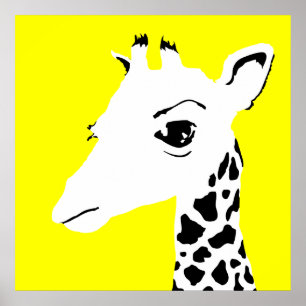 giraffe poster