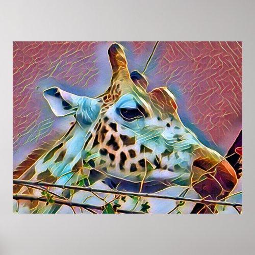 GIRAFFE  POSTER