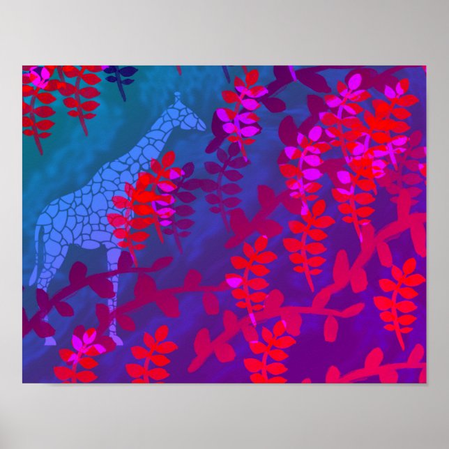 Giraffe Poster (Front)