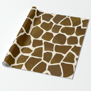 Giraffe Print All-Occasion Specialty Gift Wrap