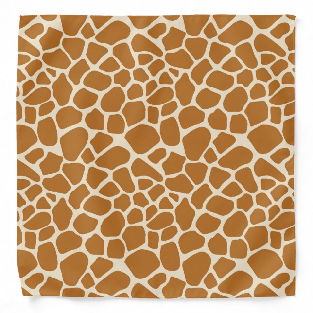 Giraffe Print Bandana (Front)