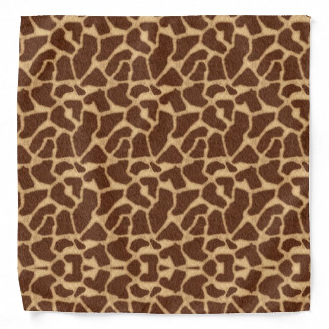 Giraffe Print Bandana (Front)