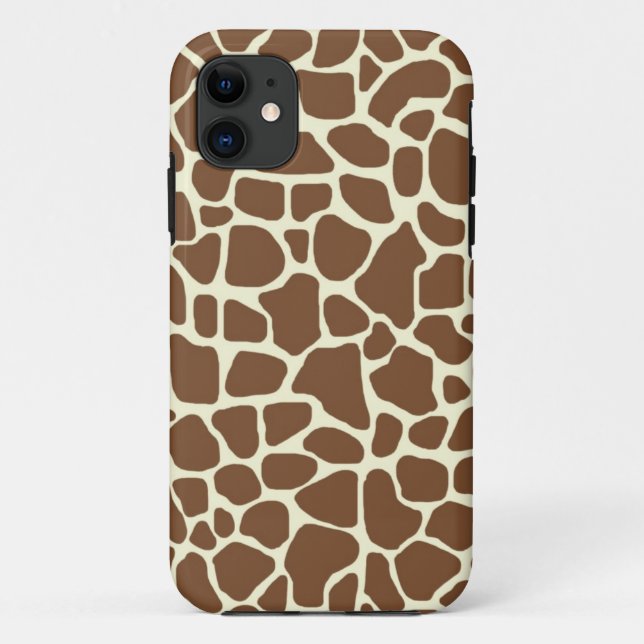 Giraffe Print Case-Mate iPhone Case (Back)
