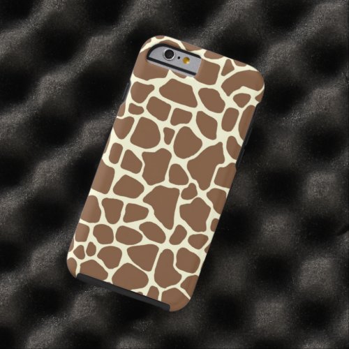 Giraffe print tough iPhone 6 case