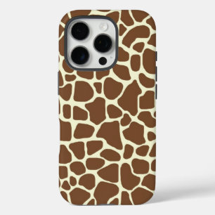 Giraffe Print iPhone 16 Pro Case