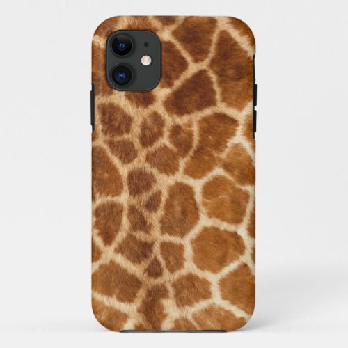 Giraffe Print iPhone 11 Case