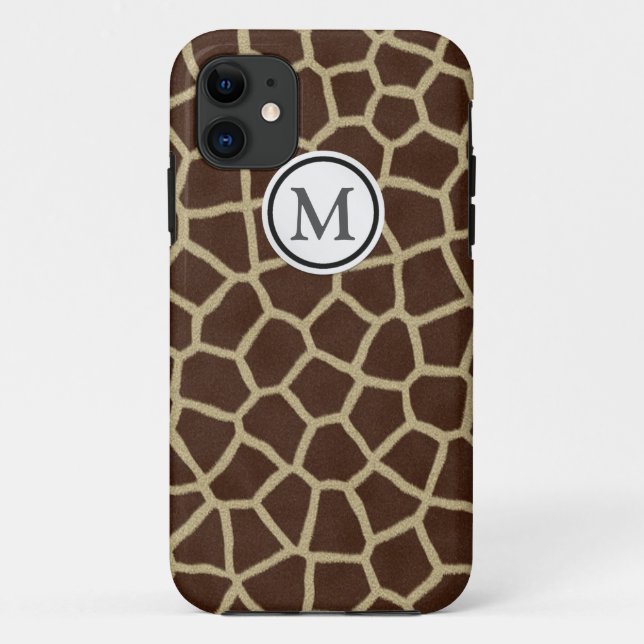 Giraffe Print Case-Mate iPhone Case (Back)