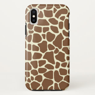Giraffe Print iPhone X Case