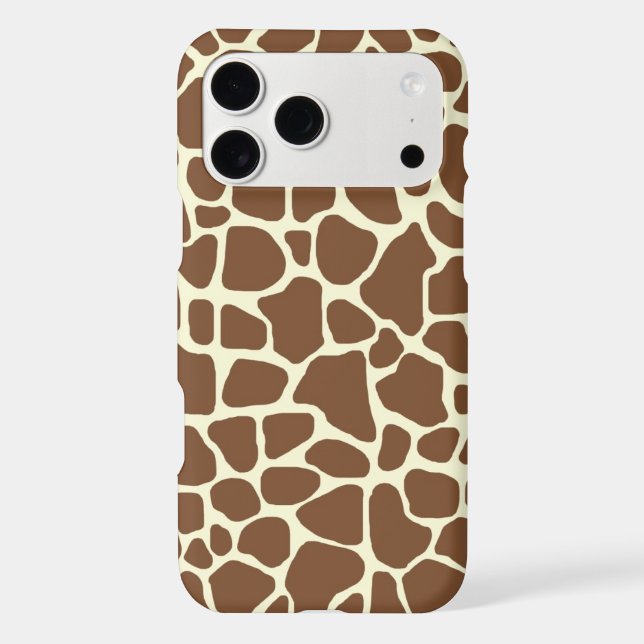Giraffe Print Case-Mate iPhone Case (Back)