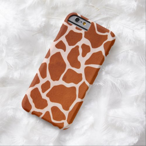 Giraffe Print Barely There iPhone 6 Case