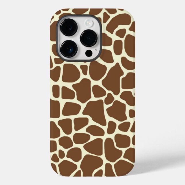 Giraffe Print Case-Mate iPhone Case (Back)