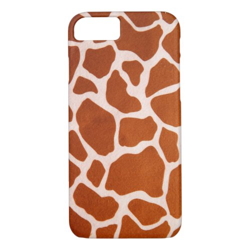 Giraffe Print iPhone 87 Case