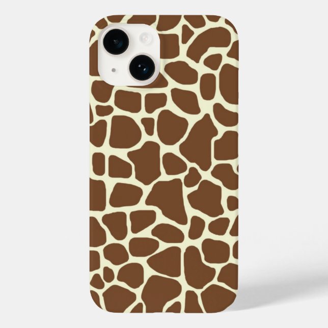 Giraffe Print Case-Mate iPhone Case (Back)