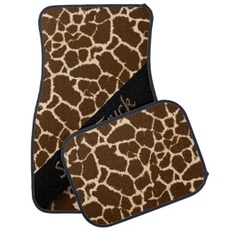 Giraffe Print Design Personalized