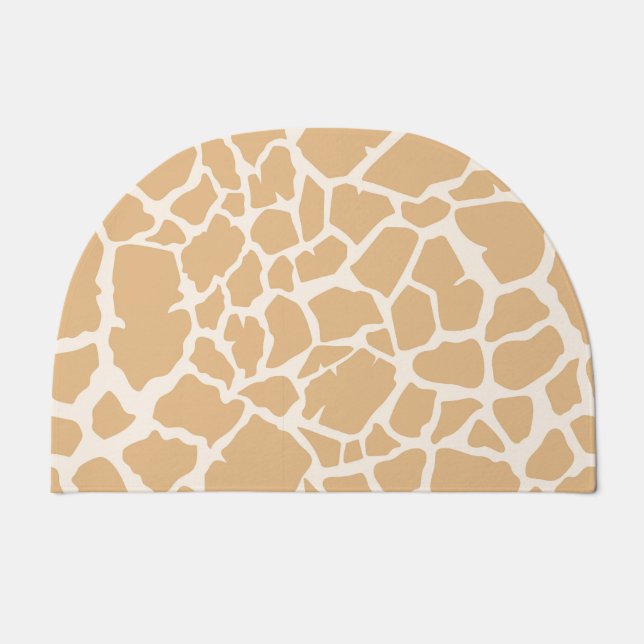 Giraffe Print Doormat (Front)
