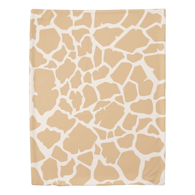 Giraffe Print Duvet Cover (Front)