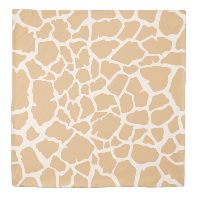 Giraffe Print Duvet Cover (Front)