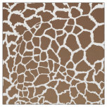 Giraffe print fabric