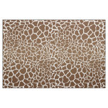 Giraffe print fabric