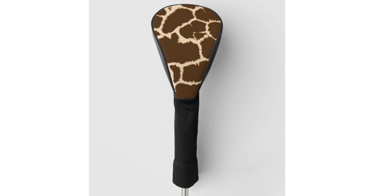 Giraffe Print Golf Head Cover Zazzle