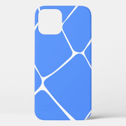 Giraffe Print in Blue iPhone 12 Pro Case