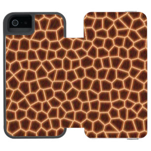 Giraffe Print iPhone SE/5/5s Wallet Case
