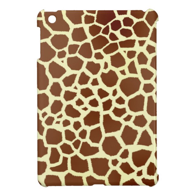 Giraffe Print iPad Mini Case (Back)