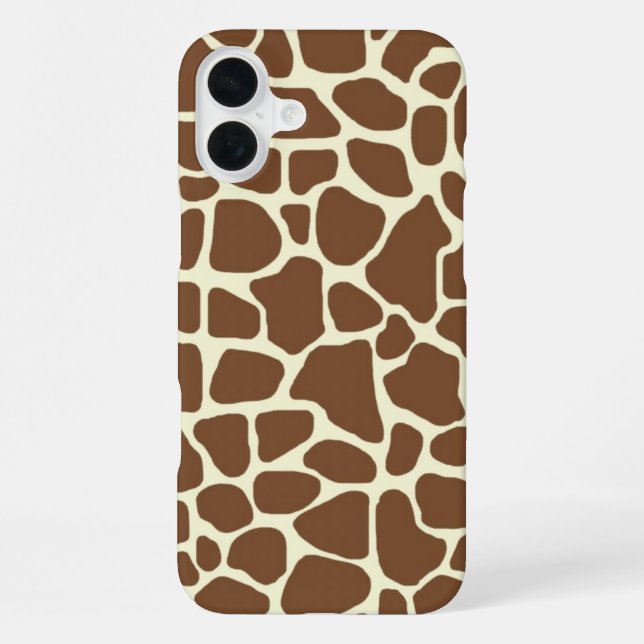 Giraffe Print iPhone Case (Back)