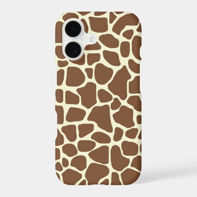 Giraffe Print iPhone Case (Back)