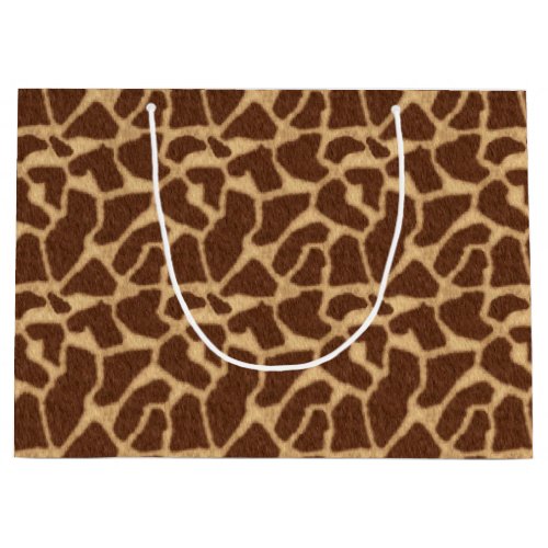Giraffe Print Large Gift Bag