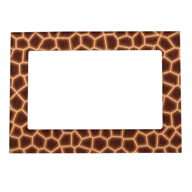 Giraffe Print Magnetic Frame (Front)