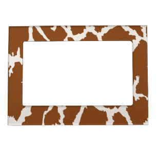 Giraffe Print Magnetic Frame