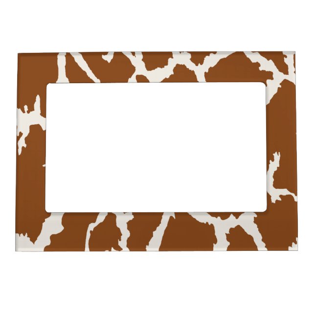 Giraffe Print Magnetic Frame (Front)
