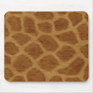 Giraffe Print Mouse Pad