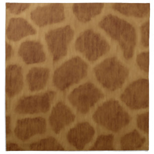 Giraffe Print Napkins
