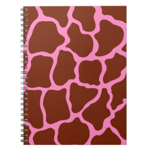 Giraffe Print Notebook
